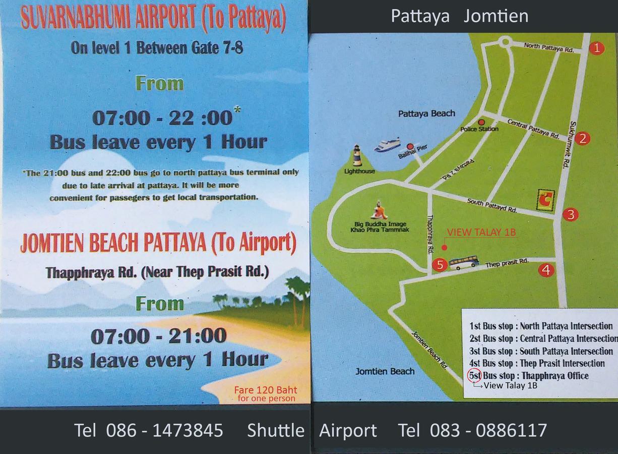 View Talay 2 Suite Apartments Джомтиен Бийч Екстериор снимка